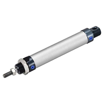 uxcell Pneumatic Air Cylinder MAL16 X 50,16mm Bore 50mm Stoke M6,Single Rod Double Action - size: 16 x 50mm