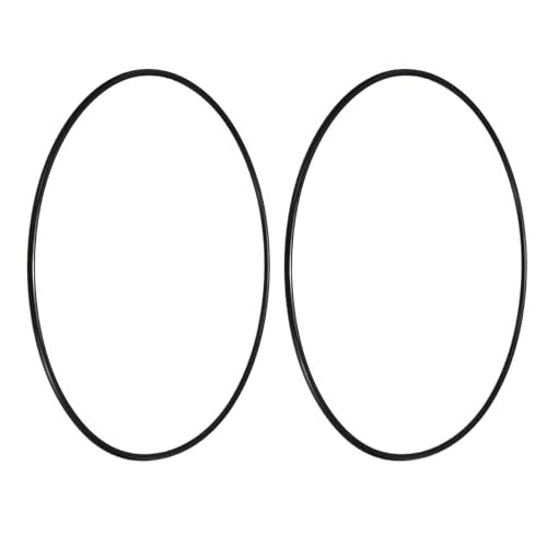 uxcell 2Pcs AS-367 Nitrile Rubber O-Rings 7-1/2" ID 7-7/8" OD 3/16" W Black - size: 7-1/2" ID 7-7/8" OD 3/16" Width