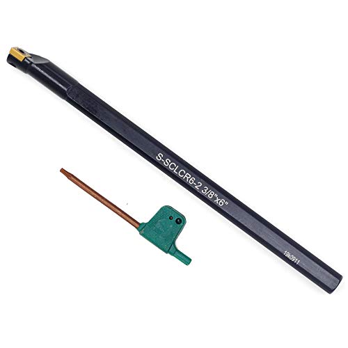 OSCARBIDE 3/8" x 6" Indexable Boring Bar SCLCR,Right-Hand - color: 3/8*6
