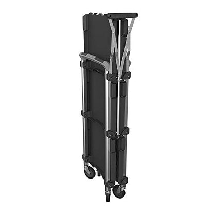Olympia Tools 85-189 Pack N Roll Collapsible Service Cart, XL, 300LB Capacity, Black - color: Black, size: 300LB