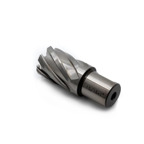 OSCARBIDE 15/16" x 1" HSS Annular Cutter 3/4" Weldon Shank Mag Drill Bit