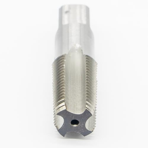 1/2-14 NPT Tap Pipe Thread - HSS, Achieve Professional-Quality Threads with Sharp, Durable, High-Speed Steel Taps. Perfect for Precision Threading in Plumbing, DIY Projects, and Industrial Use - size: NPT1/2"