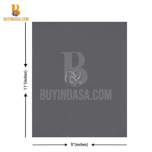 Indasa 50 PCS 9x11” Wet & Dry Sandpaper Sheets, 280 GRIT, Rhynowet Clog-Resistant Abrasive for Wood, Metal, Auto, Paint & Clear Coat Finishing, Sand Paper Aluminum Oxide, Plusline - size: 280 GRIT 9"x11" Aluminum Oxide