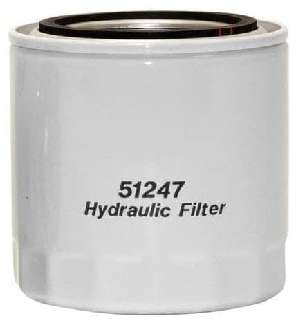 51247 Heavy Duty Spin-On Hydraulic Filter Replaces Baldwin BT357 Fleetguard HF6119 New Holland 80252329 JCB 18118063