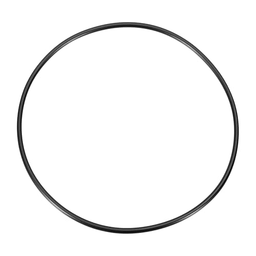 uxcell 5Pcs AS-156 O-Rings, Nitrile Rubber O-Rings 4-1/4" ID, 4-7/16" OD, 3/32" Width Round Sealing Gasket for Hydraulic Pneumatic Systems Sealing Repair (90 Durometer, Black) - size: 4-1/4" ID, 3/32" Width