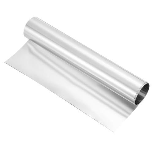 MECCANIXITY 301 Stainless Steel Foil Roll 0.05mmx300mmx1m Silver - size: 0.05mm x 300mm x 1m