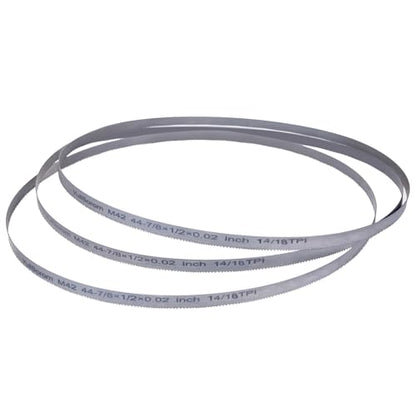 44-7/8-inch Bandsaw Blades 14-18 TPI, Replacement for DW3983 DCS374B, Milwa 48-39-0521 Portable Band Saw Blades, 3-Pack (44-7/8" x 1/2" x .020" 14-18TPI) - size: 14/18tpi