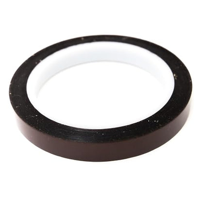 Bertech Polyimide Tape, 2 Mil Thick 1/2 Inches Wide x 36 Yards Long, Polyimide Film with Silicone Adhesive, 3 Inch Core, RoHS and REACH Compliant - size: 0.5 Inches