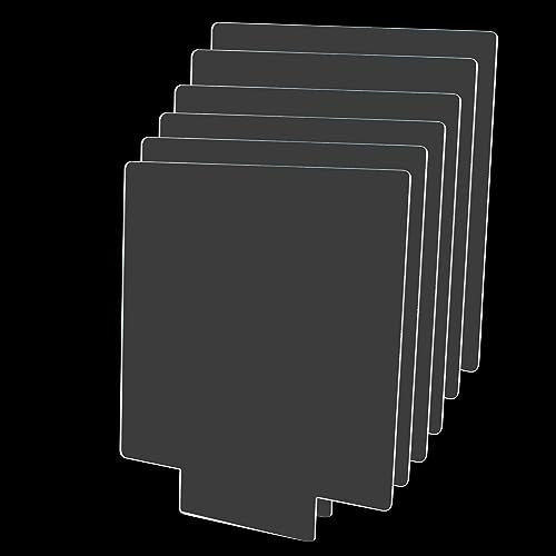 6 PCS 2mm Square Acrylic Blanks, Clear for LED Light Base - size: Square Shaped