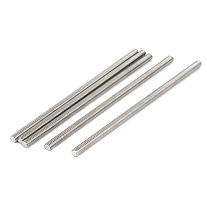 Beduan Stainless 1/4"-28 Thread Fully Long Threaded Rod 12 Length