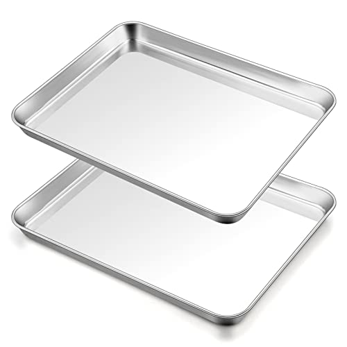 TeamFar Baking Sheet, 17.6"x 13"x 1" Stainless Steel Large Cookie Sheet Pan - size: 17.6inch