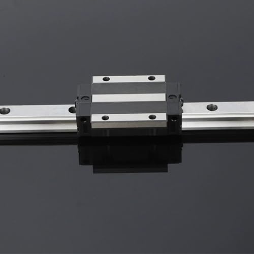 2Pcs HGW15CC Bearing Blocks, 15mm HG15 Linear Motion Ball Bearing Carriage Slider Sliding CC Blocks for Square Linear Slide Guide Guideway Rail HGW15 as CNC Kit Part Replacement - size: HGW15CC