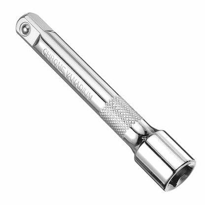 HARFINGTON 1pcs Socket Extension Bar 1/2" Drive 5" Long Extension Bars - size: 1/2" x 5"