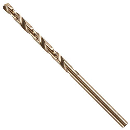 BOSCH CO2136B 1-Piece 9/64 In. x 2-7/8 In. Cobalt M42 Metal Drill Bit with Three-Flat Shank for Drilling Applications in Stainless Steel, Cast Iron, Titanium, Light-Gauge Metal, Aluminum - size: 9/64 x 2-7/8 in.
