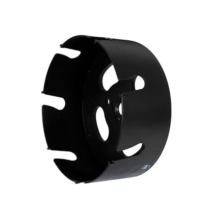 Malco HSC6250 6-1/4" (159 mm) Malco Carbide-Tipped Hole Saw for Stucco, Cement Board, Siding & Nail-Embedded Wood – Heavy-Duty Thick Wall Steel Body
