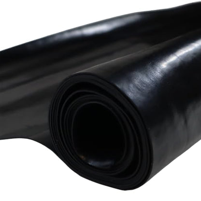 EPDM Rubber Sheet, Black, 60A, 0.031" x 36" x 48" - size: 48 x 36 x 0.031 in.