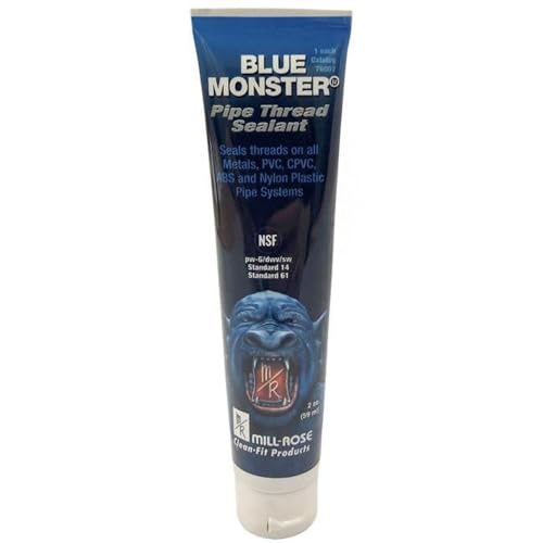 Millrose 76007 Monster Tube Heavy-Duty Industrial Grade, 2-Ounce, Blue