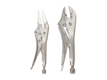 TEKTON Locking Pliers Set, 2-Piece | PLK99901 - size: 2-Piece