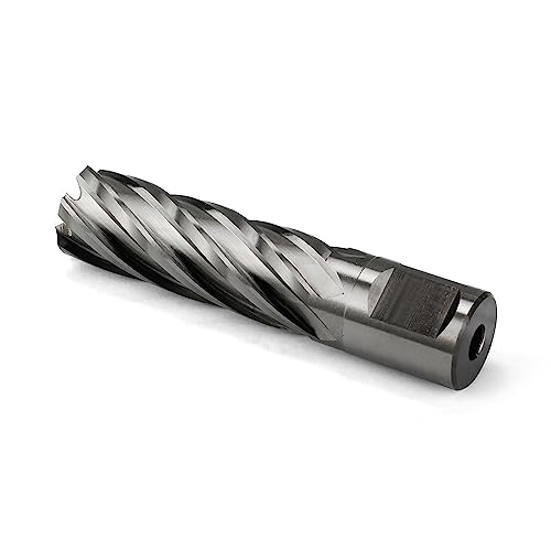Annular Cutter JESTUOUS 3/4 Inch Weldon Shank 3/4 Cut Dia 2 Cut Depth