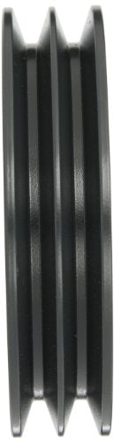 Browning 2BK80H Bushed Classical Gripbelt Sheave, 4L or A, 5L or B Belt, 2 Grooves, Uses H Bushing