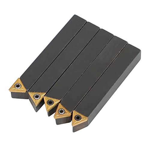 findmall Lathe Turning Tools 5Pcs 3/8 Inch Tool Holder Set