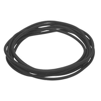 MECCANIXITY Plastic Split Wire Loom Tubing 1/4"(6.5mm) ID 20FT(6m), Black - color: Black, size: 1/4"(6.5mm) ID x 20FT(6m)
