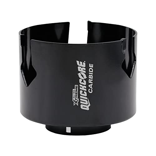 Disston QUICKCORE 3 1/2" TCT Tungsten Carbide Tipped Hole Saw 10X Faster CORE Ejection Quick Change E0100189 - style: 3 1/2"