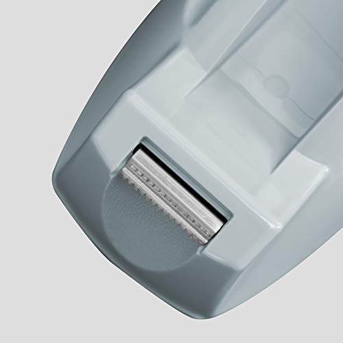 Acrimet Desktop Tape Dispenser Jumbo Size, Non-Skid Base, Plastic, Silver