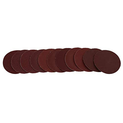uxcell 200pcs 2 Inch Hook and Loop Sanding Discs Sandpaper 60 80 120 180 240 320 400 800 1000 2000 Grits for Car Polishing