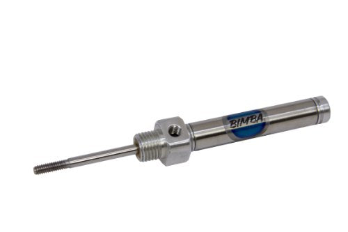 BIMBA 0070.5-D 1/2 INCH Stroke, 5/16 INCH BORE, AIR Return, Double Acting, Front Nose MOUNTING, Original LINE Series, Pneumatic Cylinder
