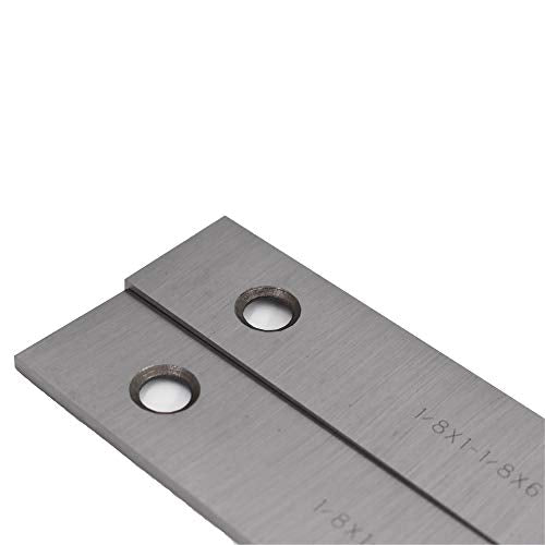 10 Pair 1/8 x 6 Inch Thin Parallel Bars Set, with 2 Holes