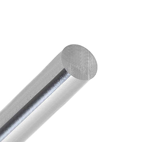 uxcell K30 Tungsten Steel Lathe Round Rod Solid Shaft Bar 6mm Dia 100mm Length - size: 6mm