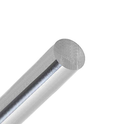 uxcell K30 Tungsten Steel Lathe Round Rod Solid Shaft Bar 6mm Dia 100mm Length - size: 6mm