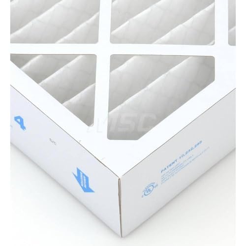 Pro - Source 16x20x4 Pleated Air Filter Wire-Backed Pleated MERV 8 Synthetic Paperboard Frame 300 FPM 1100 CFM Use with Any Unit