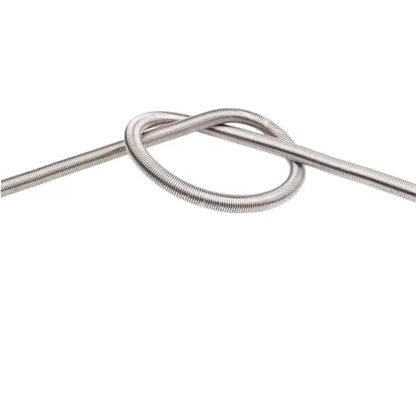 Sheath Spring Stainless Steel Tension Spring Extension Spring Out Dia 6mm 5 Pieces 3.28Ft (0.5x6mm, 5) - size: 0.5x6mm