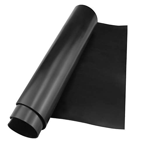 Neoprene Rubber Sheet, Solid Rubber Seal Strips for DIY Gasket Materials, Oil-Resistance, Sound Reduce and Anti-Slip for Flooring, Pads, Bumpers, Supports(12In x 1/16In x 2Ft) - size: 12In x 1/16In x 2Ft, style: No Backing Adhesive
