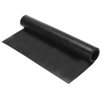 MECCANIXITY Solid Rubber Sheet 1/4" Thick x 8" Wide x 8" Long, Anti-Slip Neoprene Rubber Roofing Material for Gaskets DIY Material, Pads, Seal, Bumpers - size: 1/4" x 8" x 8"