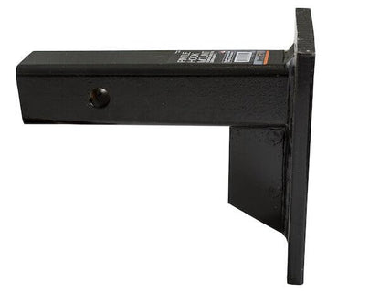 Buyers Products PM87 Pintle Hook Mount 3-Position 2 Inch Receiver Black - size: 9 in. Shank, style: 3-Position