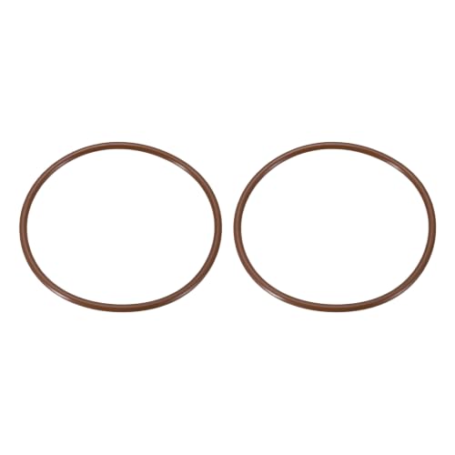 Fluorine Rubber O-Rings 3-3/8" OD, 3-1/8" ID, 1/8" Width 2PCS - size: 3-3/8" OD, 3-1/8" ID, 1/8" Width