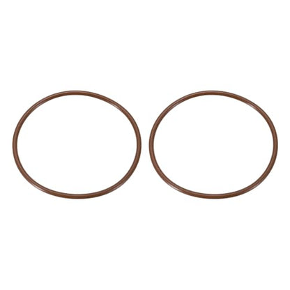 Fluorine Rubber O-Rings 3-3/8" OD, 3-1/8" ID, 1/8" Width 2PCS - size: 3-3/8" OD, 3-1/8" ID, 1/8" Width