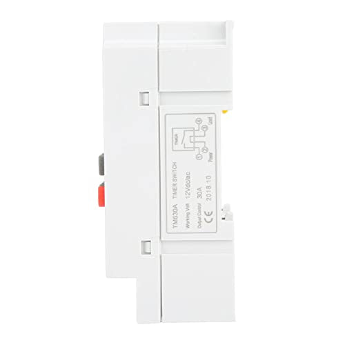 Programmable Timer Relay 12V DC, 24/7 LCD 17 On/Off