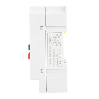 Programmable Timer Relay 12V DC, 24/7 LCD 17 On/Off