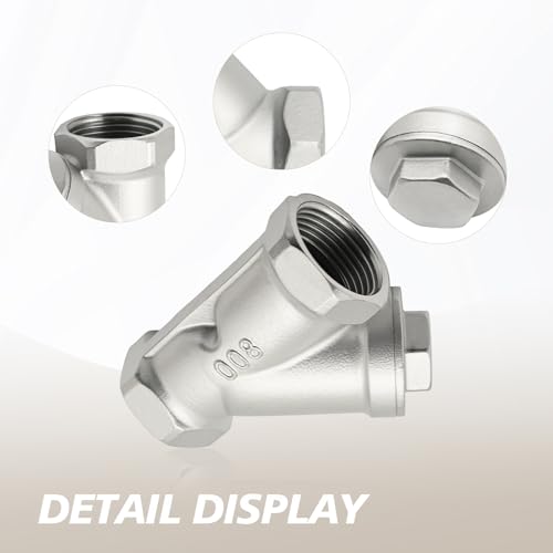 Industrial Heavy Duty 1 inch (DN25) Y-Strainer Valve - size: 1 Inch