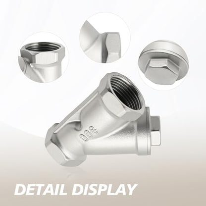 Industrial Heavy Duty 1 inch (DN25) Y-Strainer Valve - size: 1 Inch