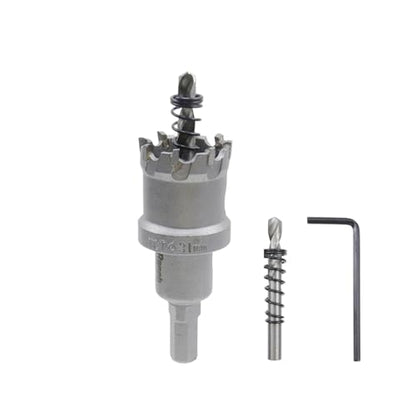 1-7/32"/31mm Carbide Hole Saw Hole Cutter for Stainless Steel Metal, Iron, Copper and Brass - size: 1-7/32"/31mm