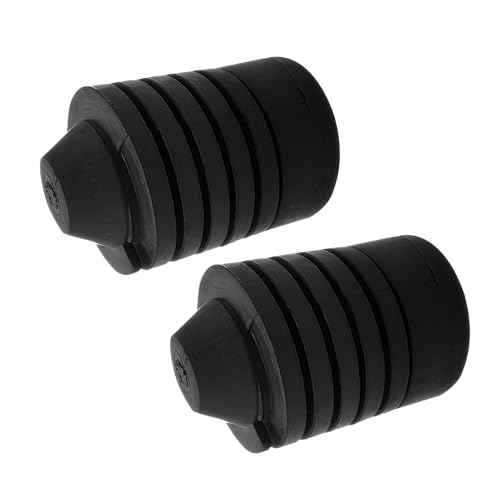 2 PCS Car Hood Buffer Block, Shock-absorbing and Noise-reducing Rubber Limit Support Pad, 90541-15019 Hood Stop Pad Accessories, Compatible with Camry Prado Cruiser FJ Corolla (Black)