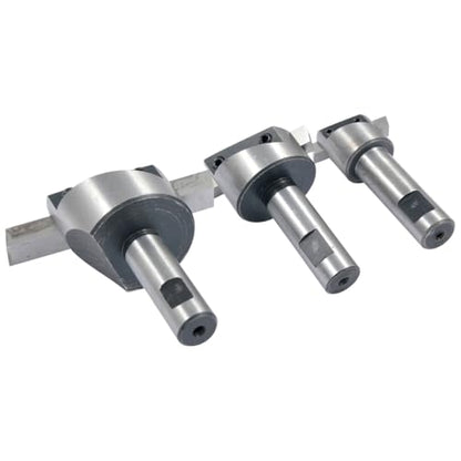 HHIP 3 Piece 12mm Shank Fly Cutter Set 3/16-1/4-5/16" Tool Bit Capacity
