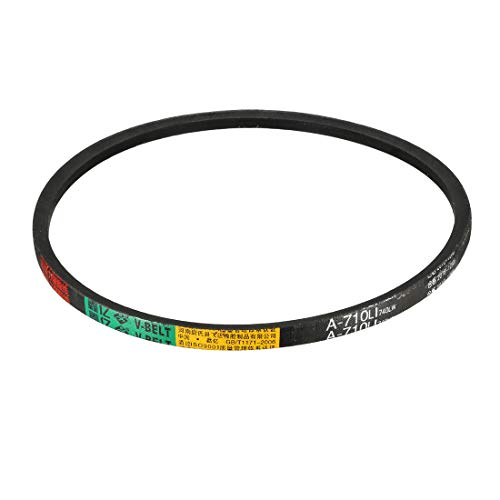 uxcell A710 V-Belts 710mm Inner Girth 13mm Top Width 8mm Thickness A-Section Rubber Drive Transmission Belt for Washing Machine - size: 710mm