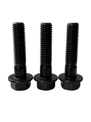 (15 Pieces) 5/8-11x2 3/4" Grade 8 Hex Flange Bolts Screws UNC Coarse Partial Threads Zinc Phosphate & Oil