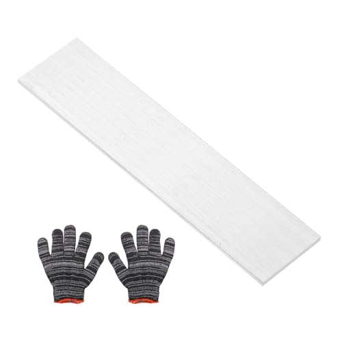 uxcell Square Aluminum Flat Bar with Gloves 0.08"x3"x10"/2x80x254mm - size: 0.08" x 3" x 10"/2 x 80 x 254mm